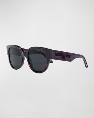 Wild Dior Acetate Butterfly Sunglasses