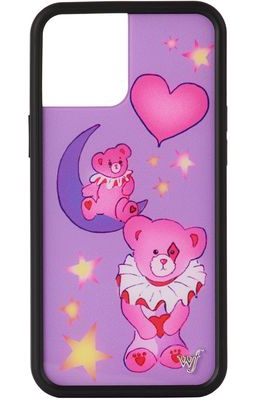 Wildflower Cases Purple Harlequin Bear Hug iPhone 12 Pro Max Case