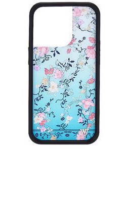 Wildflower Iphone 14 Pro Case in Blue.