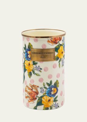 Wildflowers Enamel Utensil Holder