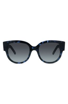 Wildior BU 54mm Round Sunglasses in Blue