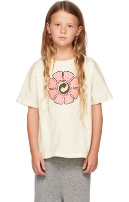 Wildkind Kids Off-White Flower Power T-Shirt