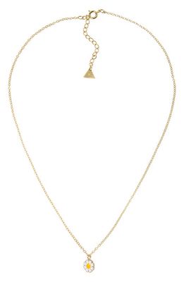 Wilhelmina Garcia Charm Pendant Chain Necklace in White