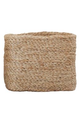 Will & Atlas Small Square Jute Basket in Natural