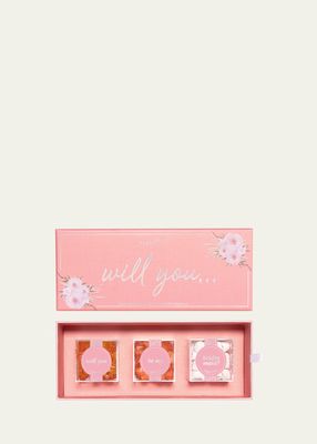 Will You Be My Bridesmaid 3-Piece Bento Box
