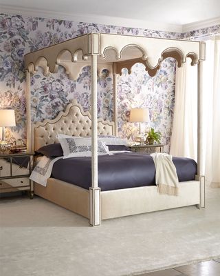 William California King Canopy Bed