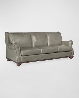 Williams Leather Sofa - 97"