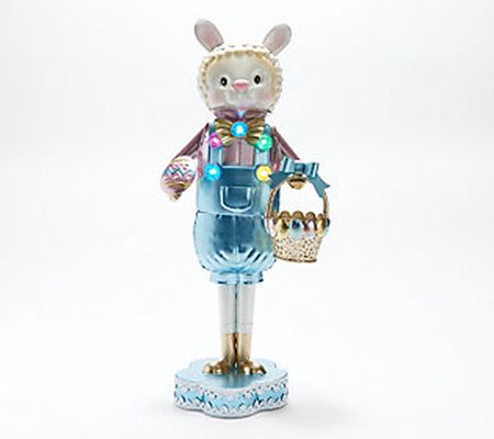 Willow Manor 16" Metal Easter Boy Lamb Figure