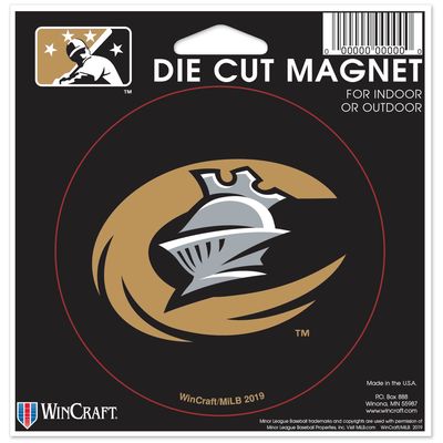 WinCraft Charlotte Knights 5'' x 5'' Die-Cut Car Magnet