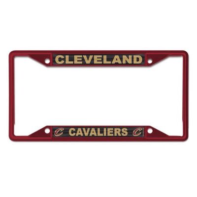 WINCRAFT Cleveland Cavaliers Chrome Color License Plate Frame in Red