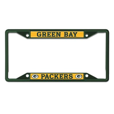 WINCRAFT Green Bay Packers Chrome Color License Plate Frame
