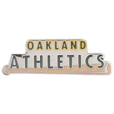WinCraft Oakland Athletics Wordmark Bat Pin