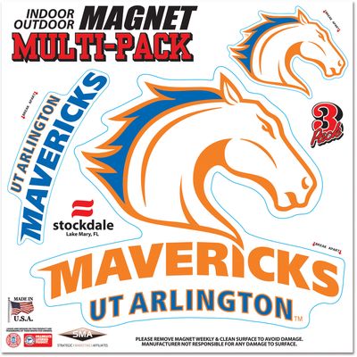 WinCraft UT Arlington Mavericks 8'' x 8'' Outdoor Magnet
