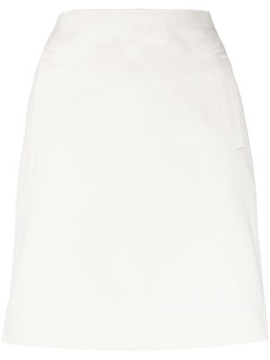 Windsor high-waist mini skirt - Neutrals