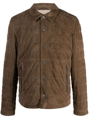 Windsor Parma suede shirt jacket - Brown