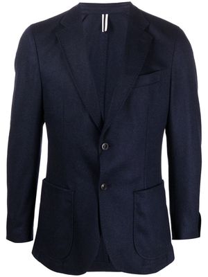 Windsor single-breasted tailored blazer - Blue