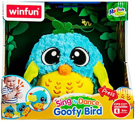 Winfun Sing N Dance Goofy Bird w/ Sound Activat ed Dances