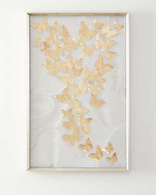 Wings of Gold Wall Decor