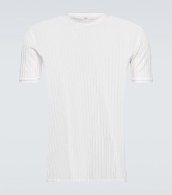 Winnie New York Striped cotton-blend jersey T-shirt