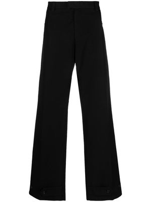 Winnie NY high-waist wide-leg trousers - Black