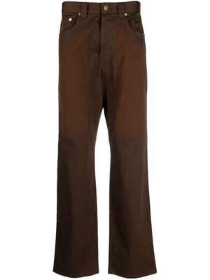 Winnie NY panelled stretch bootcut jeans - Brown