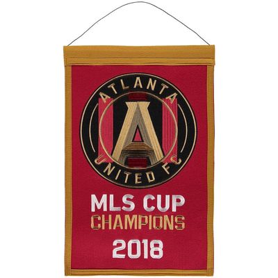 WINNING STREAK Atlanta United FC Champs Banner in Gold