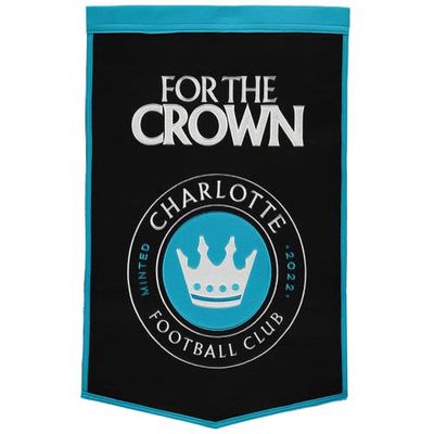 WINNING STREAK Charlotte FC Dynasty Banner in Black