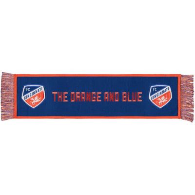 WINNING STREAK FC Cincinnati 30.5'' x 8'' Heritage Scarf Banner in Blue