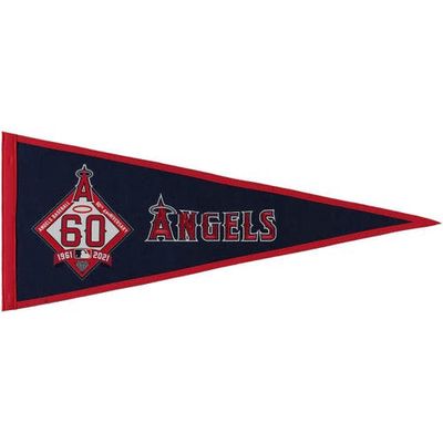 WINNING STREAK Los Angeles Angels 60th Anniversary Traditions Pennant in Red