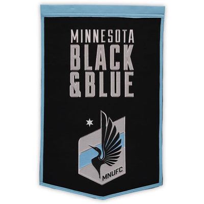 WINNING STREAK Minnesota United FC Dynasty Banner in Black