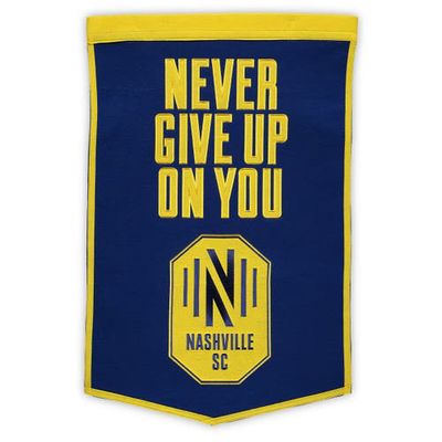 WINNING STREAK Nashville SC Dynasty Banner in Navy