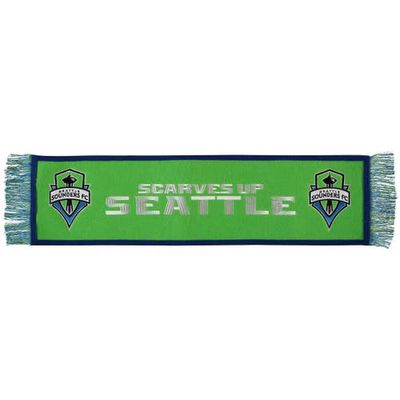 WINNING STREAK Seattle Sounders FC 30.5'' x 8'' Heritage Scarf Banner in Green