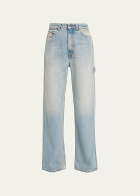 Winona Wide-Leg Carpenter Jeans