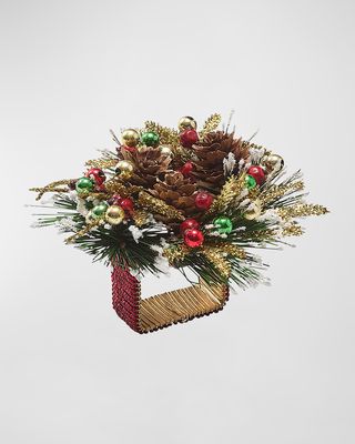 Winter Wreath Napkin Ring
