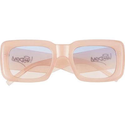 Wisdom Frame 1 52mm Square Sunglasses in Rose Gold 