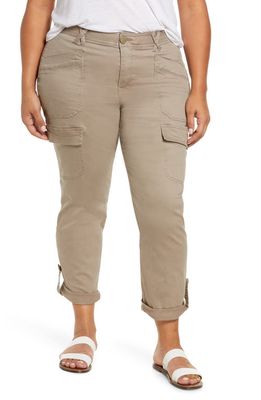 Wit & Wisdom 'Ab'Solution Ankle Cargo Pants in Moonrock
