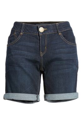 Wit & Wisdom 'Ab'Solution Cuff Denim Shorts in In Indigo