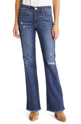 Wit & Wisdom AbSolution High Rise Itty Bitty Bootcut Jeans in Blue Vintage