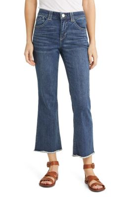 Wit & Wisdom 'Ab'Solution High Waist Ankle Flare Jeans in Blue Artisanal