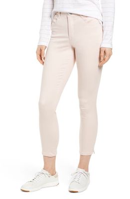 Wit & Wisdom 'Ab'Solution High Waist Ankle Skinny Pants in Crystal Pink