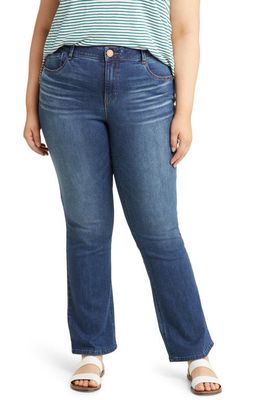 Wit & Wisdom 'Ab'Solution High Waist Bootcut Jeans in Blue