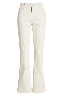 Wit & Wisdom 'Ab'Solution High Waist Bootcut Jeans in Pale Stone
