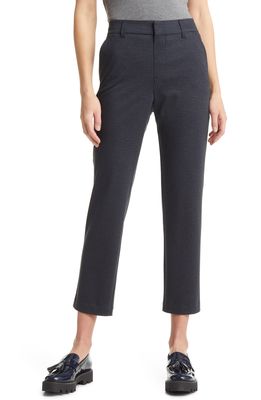 Wit & Wisdom 'Ab'Solution High Waist Trousers in Navy Grey
