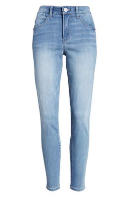 Wit & Wisdom 'Ab'Solution Luxe Touch High Waist Ankle Skinny Jeans in Lba-Light Blue Artisanal