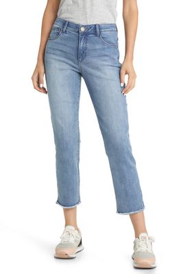 Wit & Wisdom 'Ab'Solution Skyrise Ankle Barely Bootcut Jeans in Lb-Light Blue