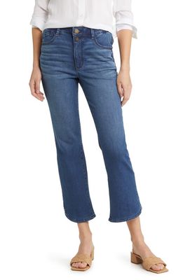 Wit & Wisdom 'Ab'Solution Skyrise Ankle Flare Jeans in Blue