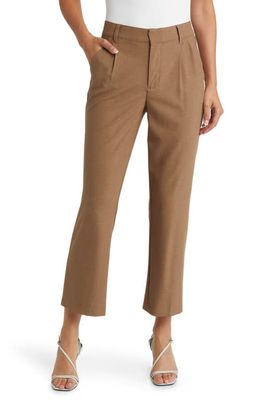 Wit & Wisdom 'Ab'Solution Skyrise Crop Flare Pants in Sandalwood