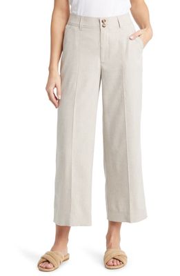 Wit & Wisdom 'Ab'Solution Skyrise Double Button Pants in Stone