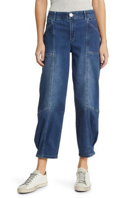 Wit & Wisdom 'Ab'Solution Skyrise Wide Leg Utility Jeans in Blue