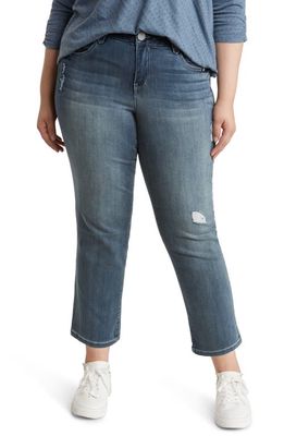 Wit & Wisdom 'Ab'Solution Straight Leg Jeans in Light Blue